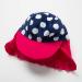 Bonverano Baby Girls UPF 50+ Sunsuit with Sun Cap - Rose Red (9-12 Months) - Buy Online on GoSupps.com