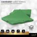 Amcrate Big Party Pack 40 Count Green Dinner Napkins - Perfect for Wedding, Party, Birthday - 7x7 Inch Size - Buy Online on GoSupps.com