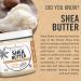 Pure Unrefined Shea Butter for Skin Hair & Face - 100% Raw African Shea Moisturizer for Stretch Marks & Acne - 0.5 lb - Buy Online on GoSupps.com