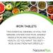 Nature's Plus Iron 40mg - 90 Tablets | High Potency Iron Supplement - Buy Online on GoSupps.com