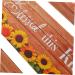Zerodeko Sunflower Listing Desk Accessory Home Decoration Sunflower Decor for Bedroom Work Desk Decor Kitchen Decorations Wall Sunflower Gifts Miss Wood Decorative Wall 32X30CM As Shown2 - Buy Online on GoSupps.com