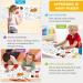 2 Pcs Children's Drawing Roll - 11811.8 Inch Sticky DIY Painting Paper for Kids - Christmas Gift - Wall Coloring Stickers - Animals & Transportation - Buy Online on GoSupps.com