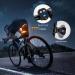 Wireless Remote Bike Tail Light w/ Turn Signals | USB Rechargeable & Waterproof Cycling Taillight for Night Safety - Buy Online on GoSupps.com