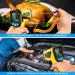Buy Mestek Infrared Thermometer -50 C to 800 C | Laser IR Pyrometer with K-Probe & LCD Alarm for Kitchen Use - Buy Online on GoSupps.com