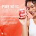 Koji White Pure Kojic Acid Soap for Exfoliating Face & Body Vegan Soap 80g of 2 Bars - Buy Online on GoSupps.com