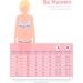 Be Mammy Maternity 3/4 Leggings 4XL Melange - Comfortable Pregnancy Wear - Buy Online on GoSupps.com
