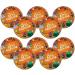 Pumpkin Parties Plates - Dinner Plates Paper Plates Pumpkin Shaped | Sturdy Paper Plates Parties Pumpkin Plates Safe for Fall Celebrations - Buy Online on GoSupps.com