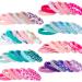 48PCS Colorful Hair Ties for Women (Large Thick) Fun Mini Seamless Hair Band - Elastic Hair Ties No Damage Ponytail Holder-Hair Accessories for Girls Kids