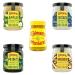 Colmans Sauce Jar Pick N Mix - Choose From 5 Flavours |English Mustard Mint Horseradish Relish Tartare Bramley Apple -Sauce - Pack of 2