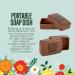 Little Soap Company Eco Warrior Soap Dish - Bathroom Shower Holder for Shampoo Bar - Perfect Christmas Stocking Filler for Men and Women - Buy Online on GoSupps.com
