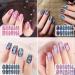 1 Sheet Fashion Waterproof Women Self-Adhesive Marble Printed Nail Art Decals Nail Stickers Tips Manicure Kit(1) - Buy Online on GoSupps.com