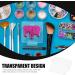 VILLCASE Palettes de Maquillage Transparentes 2 Pi ces pour Eyeliner et Fards Paupi res Plateaux Portables pour Manucure et Nail Art Outil Pratique pour Maquillage Professionnel - Buy Online on GoSupps.com