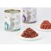 Mjamjam Premium Wet Dog Food Mix Package II - Chicken Duck Beef Turkey Veal Lamb - 6 Pack (6 x 800g) - Natural Ingredients with Extra Meat - Buy Online on GoSupps.com