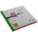 Goldbuch 41043 poetry album with owl motif album with 96 white sides photo and memory album 16.5 x 16.5 cm photo book laminated with art print white / colored small owl 16.5x16.5 cm