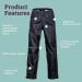 MARMOT Unisex-Child Precip Waterproof Rain/Hiking Pant Black XL - Buy Online on GoSupps.com