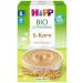 Hipp Organic Cereal Porridge Unsweetened Five Grains Pack of 6 (6 x 200 g) Five Grains 200 g (Pack of 6)