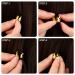 Dreadlock Beads | 64 Metal Cuffs Tubes Jewelry for Hair Braiding | Women & Girls DIY Hair Styling - Buy Online on GoSupps.com