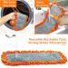 Dust Mop for Floor Cleaning w/ 2 Washable Pads - JEHONN Dry Wet Flat Mop for Hardwood, Laminate, Tile, Marble - Buy Online on GoSupps.com