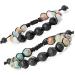 Bivei 7 Chakra Bracelet | Real Gemstone & Crystal Yoga Bracelet | Natural Stone Jewelry for Women | Includes Variscite & Amazonite Set - Buy Online on GoSupps.com