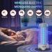 Imenlox Bug Zapper Outdoor with LED Light Cordless Mosquito Zapper Indoor 2500mAh Electric Rechargeable Fly Zapper 2-in-1 Portable Fly Traps Fly Zapper for Home Backyard Camping Patio(White) - Buy Online on GoSupps.com