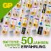 Buy GP Batteries Alkaline LR41 Button Cell - Chrome/Black/Red (Pack of 10) | International Shipping Available - Buy Online on GoSupps.com
