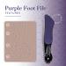 Tammy Taylor Purple Terminator Large Foot File - Removes Hard Dead Cracked Skin & Calluses, Double Durability, Gentle on Feet - Pack of 1 - Buy Online on GoSupps.com