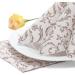 Buy Papstar Royal Collection Napkins - 50 Pack 1/4 Fold Damascato Brown 40x40 cm - International Shipping Available - Buy Online on GoSupps.com