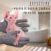 Exfoliating Charcoal Bamboo Bath Gloves for Sphynx Hairless Cats | International Shipping - Buy Online on GoSupps.com