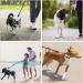 Adjustable Reflective Dog Leash for Large & Medium Dogs - 3M Nylon Lead with Double Carabiner Hooks - Buy Online on GoSupps.com