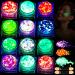Teenitor 12 Colors Glow in The Dark Glitter Gel Body Glitter Gel Face Glitter Gel Hair Glitter Gel for Halloween Makeup UV Black Light Glitter Chunky Glitter Makeup for Raves Festivals