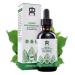 Body's Choice Liquid Chlorophyll Drops with Organic Peppermint Oil - Premium Quality 100% Natural - Energy Boost & Skin Health. Alcohol Free Gluten Free Vegan Non-GMO