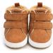 RVROVIC Baby Anti-Slip Sneakers | Soft Ankle Boots for Newborns | 6-12 Months | Brown - Buy Online on GoSupps.com