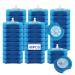 48PCS Upgraded Toilet Wand Refills, Disposable Toilet Brush Heads Compatible with clorox Toilet Wand Refills, Blue Toilet Bowl Wand Refills.