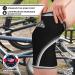 Buy Nordic Lifting 7mm Neoprene Knee Sleeves for Cycling - USPA Approved Compression Support - Black XL X-Large - Buy Online on GoSupps.com