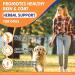 Premium Grass-Fed Liquid Collagen for Dogs - Skin and Coat Support Supplement with Biotin Vitamin C and Hyaluronic Acid - Buy Online on GoSupps.com