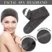 SINLAND Spa Headband 3 Pack - Soft Women Hair Band for Facial Washing, Makeup, Shower - 3.5x25.2 Inch - dgrey - Buy Online on GoSupps.com