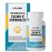 FromBIO Calma-D Chewables 2:1 Golden Ratio of Calcium 300mg to Magnesium Oxide 150mg and Vitamin D 10ug per Serving (60 Tablets) Calma-D - 60 Tablets