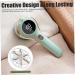 Fabric Shaver 3-Speeds | Rechargeable Lint Remover with 6 Blades & Battery Display - Green Sweater Defuzzer for Clothes & Furniture - Buy Online on GoSupps.com