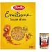 Italian Gourmet E.R. Barilla Egg Pasta Le Emiliane Taglierini Egg Pasta 275g + Italian Polpa Gourmet 400g Pack of 10