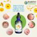 Earth Elements Organics Calendula Oil with Sunflower Oil Herbal Care for Chapped or Damaged Skin Organic Skincare for All Skin Types - 1 fl oz - Buy Online on GoSupps.com