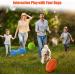 LUKITO Indestructible Dog Toys Dog Toys Indestructible for Dog Birthday Dog Chew Toys for Aggressive Chewers Tough Dog Toys for Medium/Large Dogs Dog Toys for Boredom with Rubber(3 Pack) colourful - Buy Online on GoSupps.com