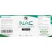 NAC Supplement 750mg Vegan Capsules | N-Acetyl-Cysteine Amino Acid | High Bioavailability | Non Toxic & Stable Form | EU Made to ISO & GMP Standards | 180 Count - Buy Online on GoSupps.com