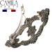 Camila Paris V107 3.5 Inches French Hair Barrettes Clips - Handmade Strong Hold Grip for Women, No Slip & Durable Styling Accessories - Made in France - Buy Online on GoSupps.com