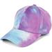 Stylebreaker women baseball cap with batik pattern sample unique 6-panel baseball cap click & snap adjustable 04023082 unit size turquoise violet