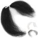 8g Reusable Fake Beard Mustache - Special Effect False Beard for Halloween Party Supplies (White) - Buy Online on GoSupps.com