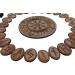 25 Wooden Rune Stones Set - Walnut Vegv sir Compass Runes (20x25mm Compass 80mm) - International Shipping Available - Buy Online on GoSupps.com