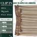 Runature Clip In Extensions - Real Hair Brown & Blonde Seamless 30cm 120g - Remy Hair 3pcs #8P60 - Buy Online on GoSupps.com