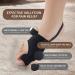 Bunion Corrector Orthopedic Splint Big Toe Separator Pain Relief for Women & Men - Non-Surgical Hallux Valgus Correction - Day Night Support (BLACK) - Buy Online on GoSupps.com