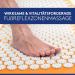 Wellax Acupressure Mat with Pillow - 100% Coconut Fiber Tension Relief & Improved Circulation - Award-Winning Massage Mat - Buy Online on GoSupps.com