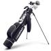 CHAMPKEY Lightweight Golf Stand Bag | Professional Pitch Golf Bag Ideal for The Driving Range, Par 3 and Executive Courses (Golf Stand Bag)